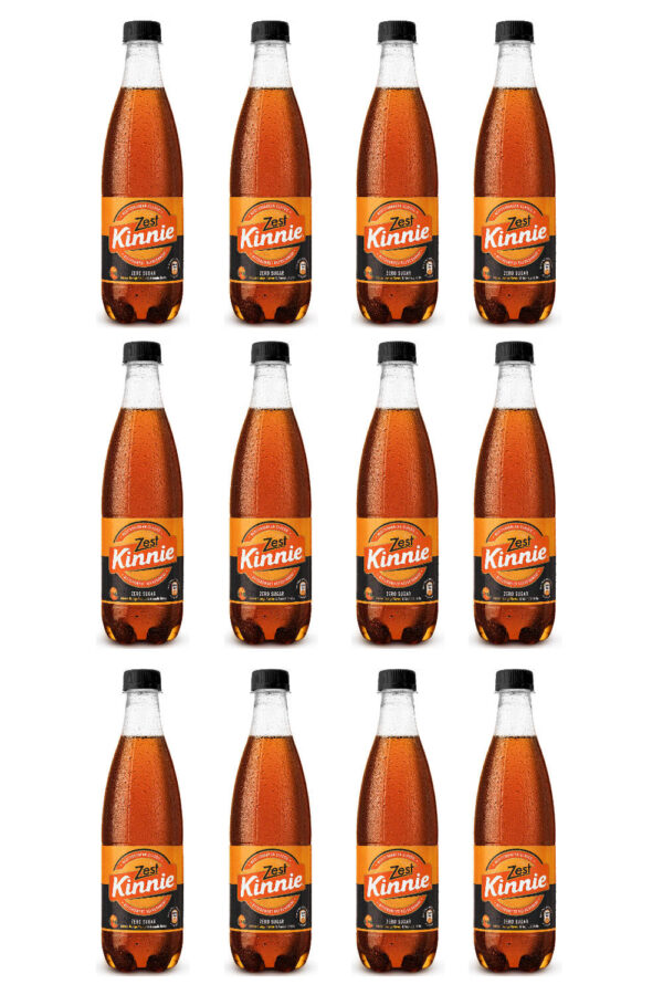 12 Kinnie Zest in der Pet-Flasche 0,5l – Bild 2