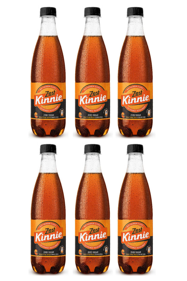 6 Kinnie Zest in der Pet-Flasche 0,5l – Bild 2