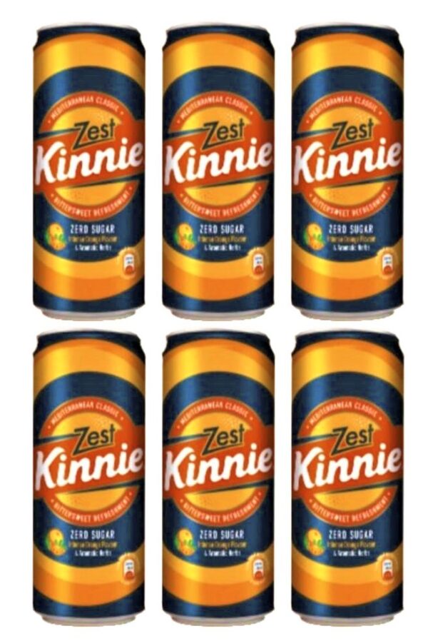 6 Dosen Kinnie Zest 0,33l – Bild 2
