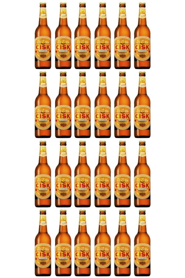 24 Cisk Export Premium Bier in der Flasche, 0,33l – Bild 2