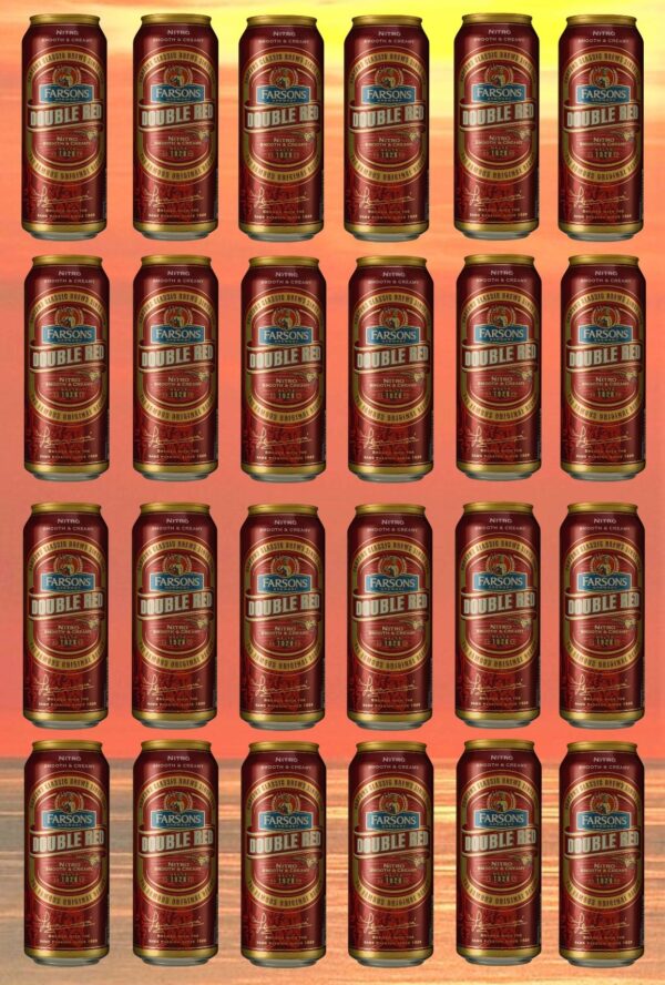 24 Double Red, Ale-Bier in der Dose, 0,44l