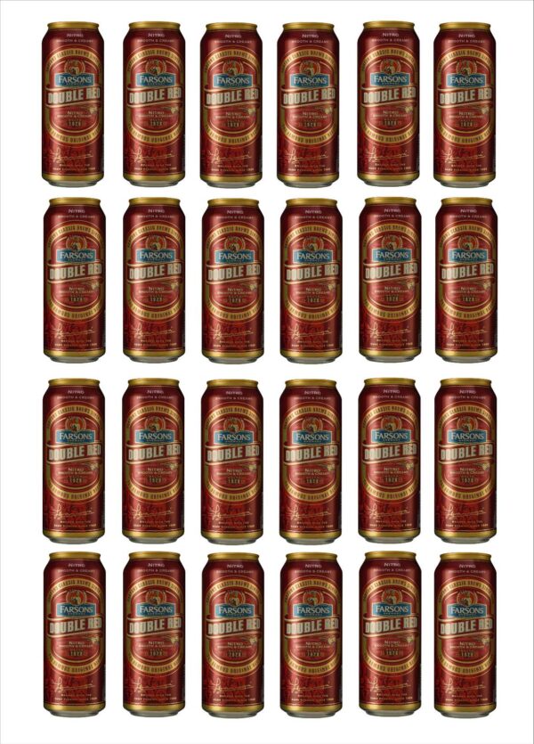 24 Double Red, Ale-Bier in der Dose, 0,44l – Bild 2