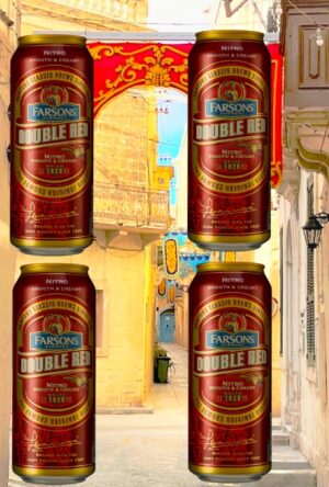 4 Double Red, Ale-Bier in der Dose, 0,44l