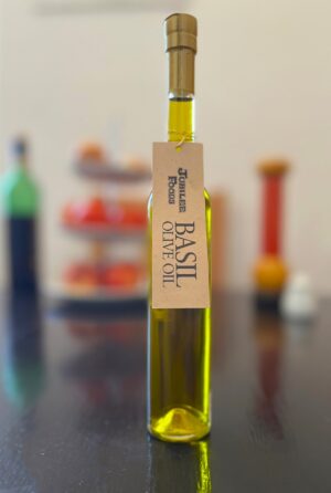 Extra Virgin Olivenöl mit Basilikumgeschmack 100 ml