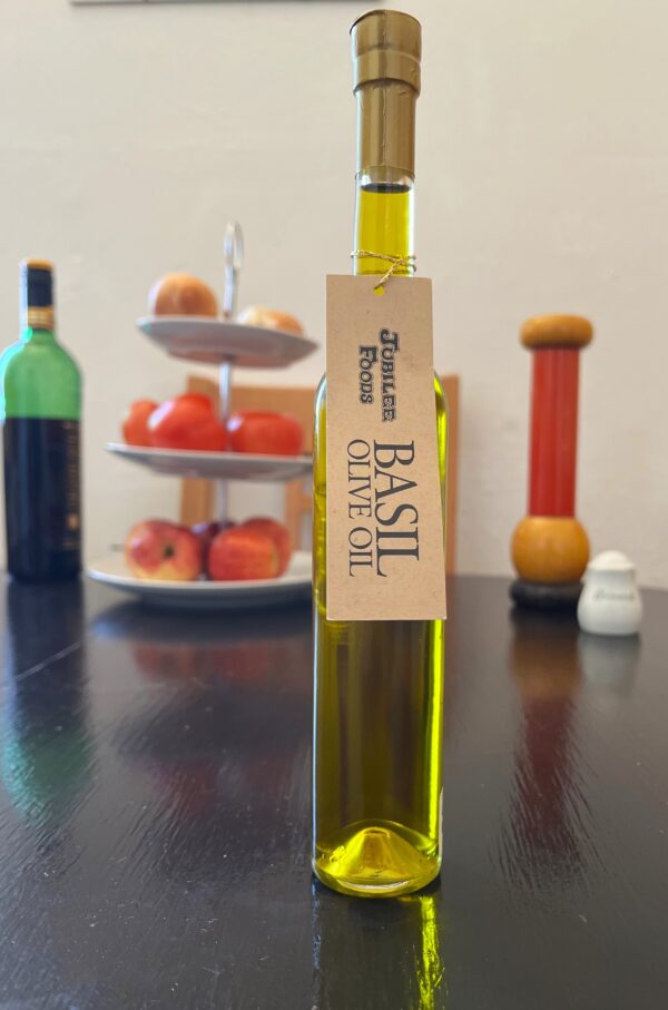 Extra Virgin Olivenöl mit Basilikumgeschmack 100 ml – Bild 2