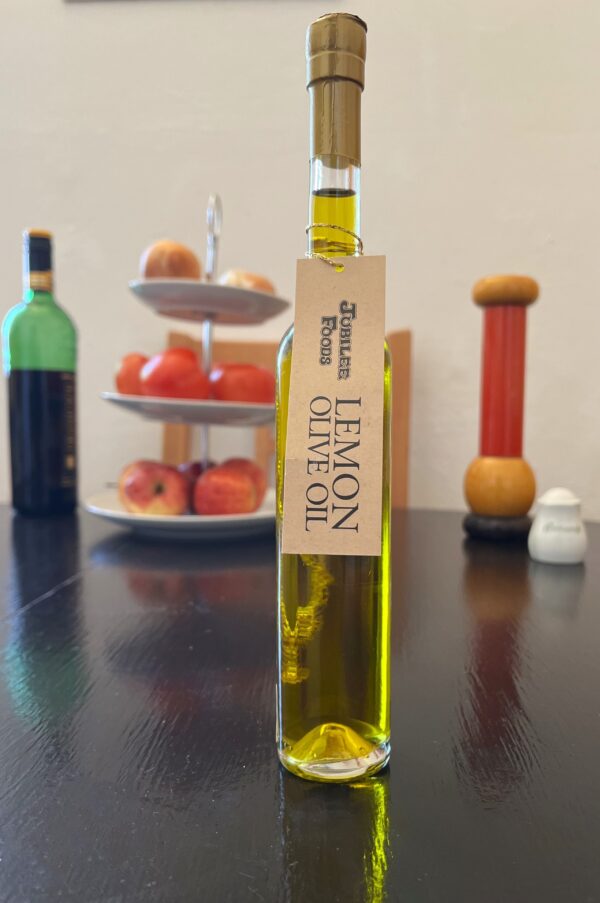 Extra Virgin Olivenöl mit Zitronengeschmack 100 ml – Bild 2