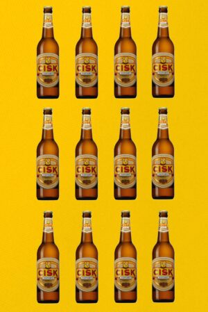 12 Cisk Export Premium Bier in der Flasche, 0,33l