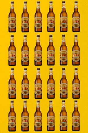24 Cisk Export Premium Bier in der Flasche, 0,33l