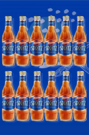 12 Glasflaschen Kinnie Spritz 0,25l