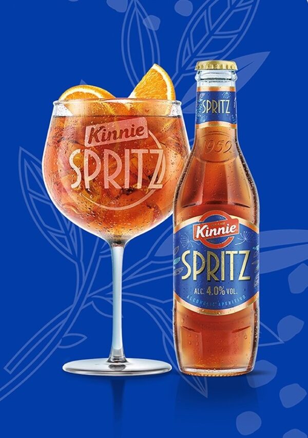 24 Kinnie Spritz Glasflaschen 0,25l – Bild 2