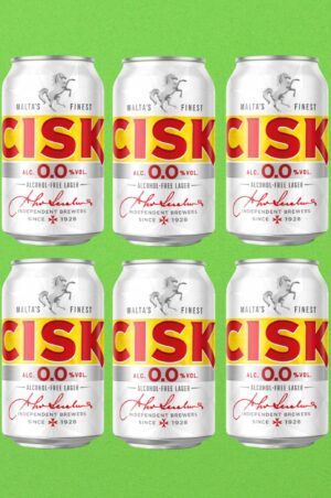 6 Cisk Lager-Bier in der Dose 0,33l/ 0,00 % alkoholfrei!
